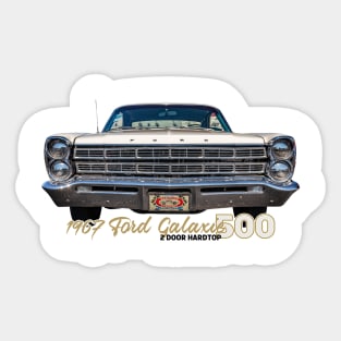 1967 Ford Galaxie 500 2 Door Hardtop Sticker